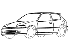 HONDA CIVIC Mod. 3 Doors & Coup (1992-95)