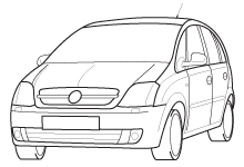 OPEL MERIVA MK1 (2003-2005)