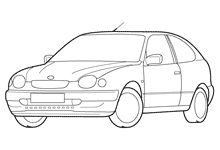 TOYOTA COROLLA E11-AE111 (1997-2000)