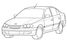 TOYOTA AVENSIS (1998-2001)