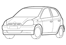 TOYOTA YARIS / VITZ (1999-2002)