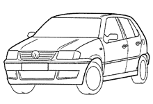 VOLKSWAGEN POLO MK4 Restyling (1999-2001)